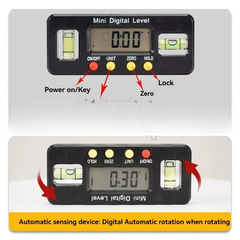 Four Wheel Alignment Steering Wheel Centering Instrument Level Electronic Display Car Four-wheel Alignment Assist Tool