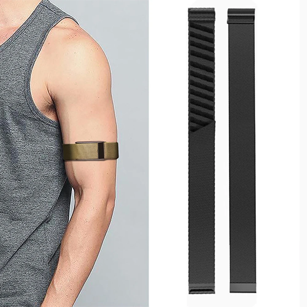 Picture 6: Suitable for Whoop 5.0/MG Nylon Sport Breathable Replacement Band Adjustable Arm Strap Bicep Band Arm Movement Replacement Strap