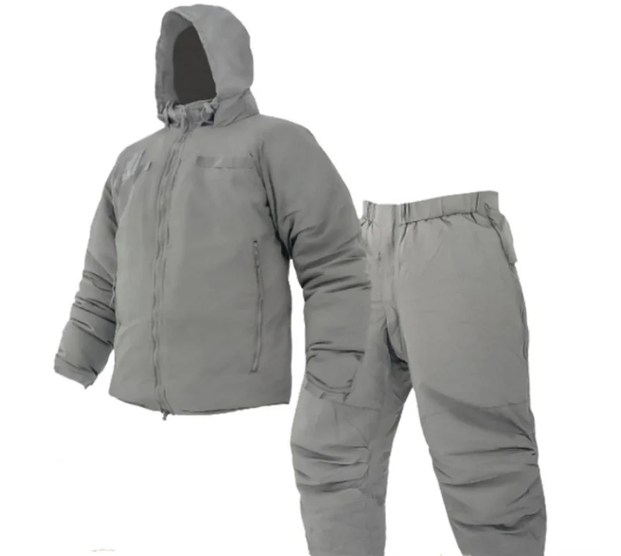 Outdoor Extreme Cold Warm Cotton Clothing L7 Anti Cold Thick Military Coat Cotton Pants Set