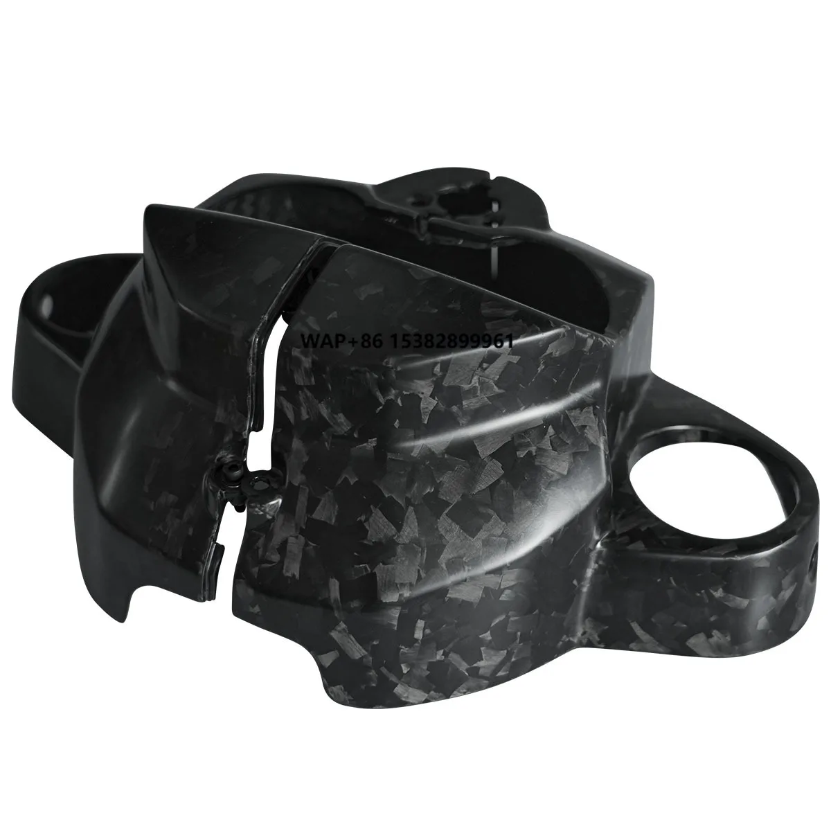 

Forged Matte Carbon Fiber Key Cover for 2025 Street Glide Ultra (FLHXU)