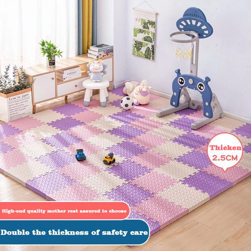 Baby Puzzle Floor Kids Carpet Baby Mattress EVA Foam Baby Blanket Educational Toys Play Mat for Children Baby Toys Gift 30x1cm