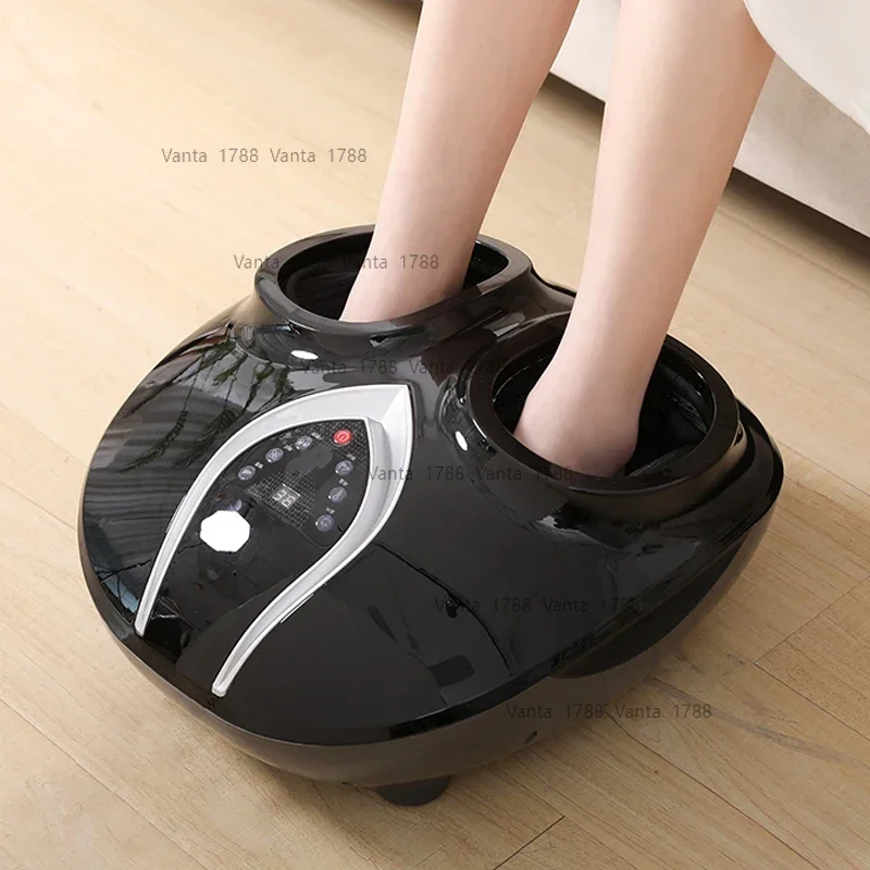 Shiatsu Foot SPA Heat    Vibration Air Compression Heating Electric Roller Leg Calf Machine Foot Massager