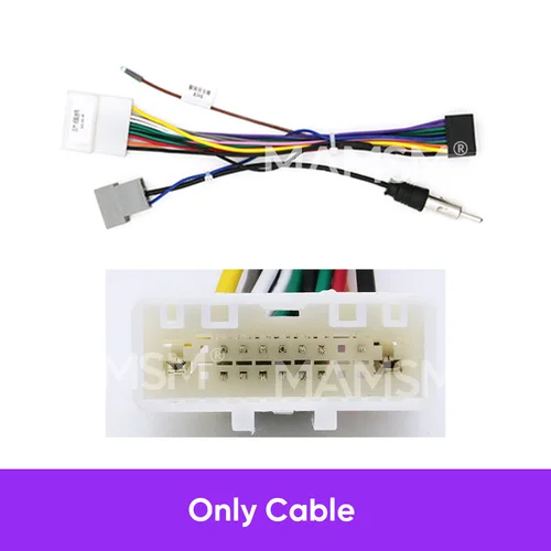 Imagen 2 del producto MAMASM para NISSAN MARCH 2002-2010 9 pulgadas Radio de coche estéreo reproductor Android marco de carcasa 2 Din unidad principal Fascia instalar Accesorios