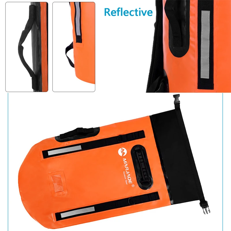 Mochila impermeable de 40L para exteriores, bolsa de almacenamiento para natación seca, canoa, Rafting, Kayak, agua flotante