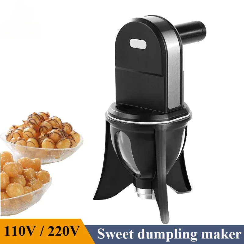 For 110V 220V Electric Sweet Dumpling Maker Automatic Luqaimat Machine Food Ball Making for Home Restaurant