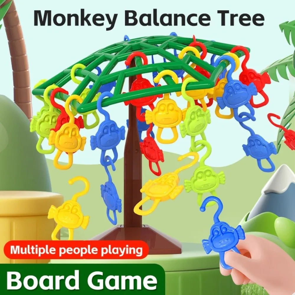 

Interactive Hanging Monkey Kids Balance Toy Desktop Game Monkey Climbing Tree Toy Balance Game Toy Kids
