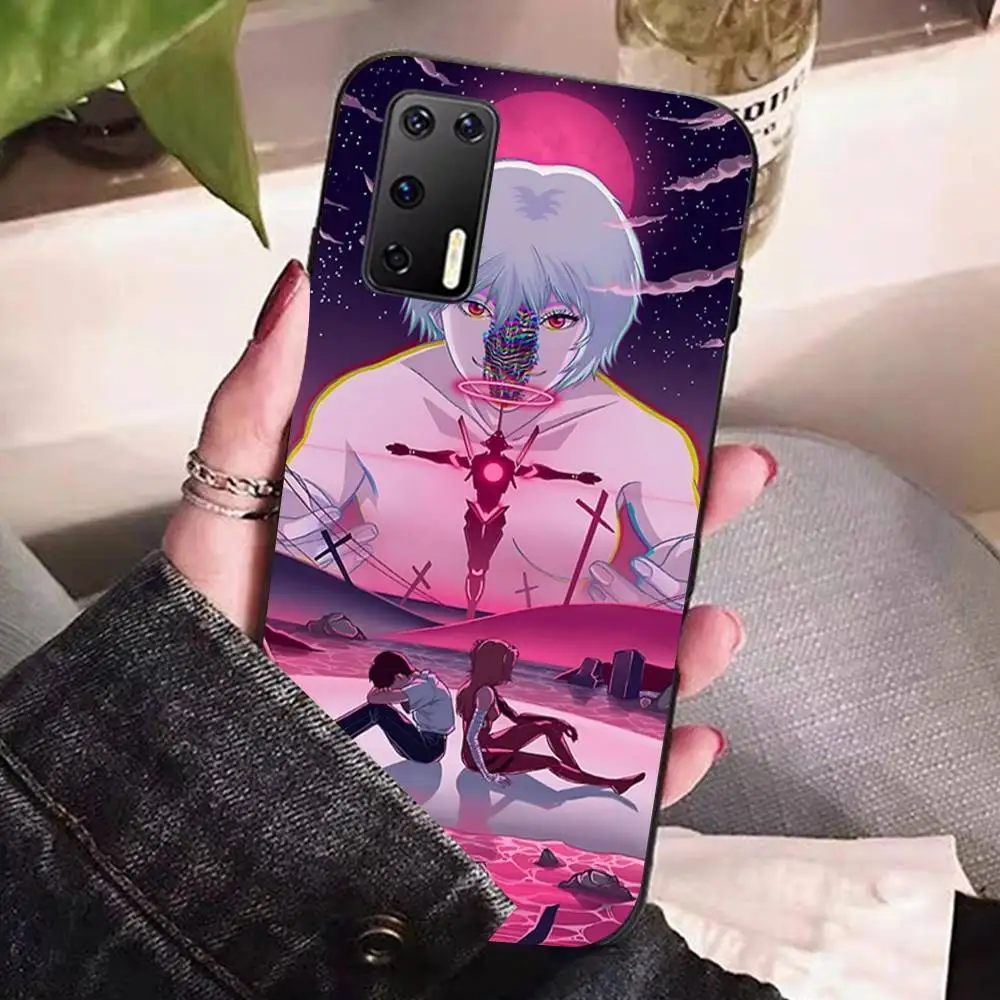 N-Neon G-Genesis Evangelion Phone Case For Huawei P 8 9 10 20 30 40 50 Pro Lite Psmart Honor 10 lite 70 Mate 20lite view 6