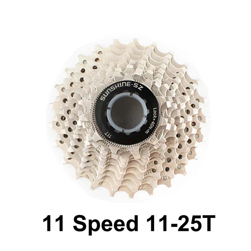 SUNSHINE 8/9/10/11 Speed Road Bike Cassette Sprocket 11-25T/28T/30T/32T for R2000 R3000 4700 R7000 R8000 Bike Parts