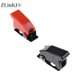 Red Black 12mm ON-OFF Toggle Switch With Protection Cover high quality