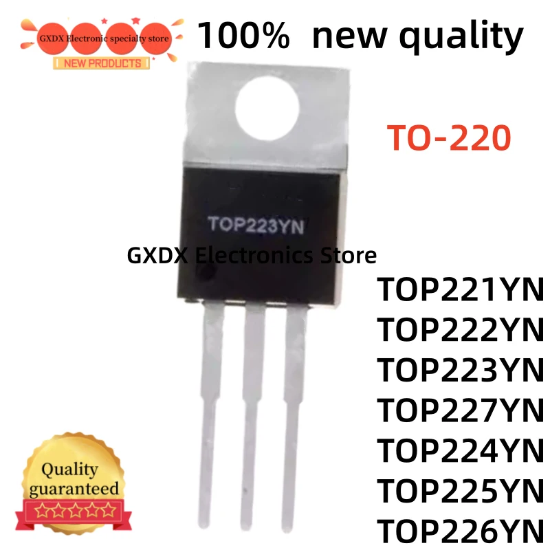 10-20PCS 100% quality TOP221YN TOP222YN TOP223YN TO220 TOP224YN TOP227YN TOP225YN TOP226YN TO-220 LCD power chip