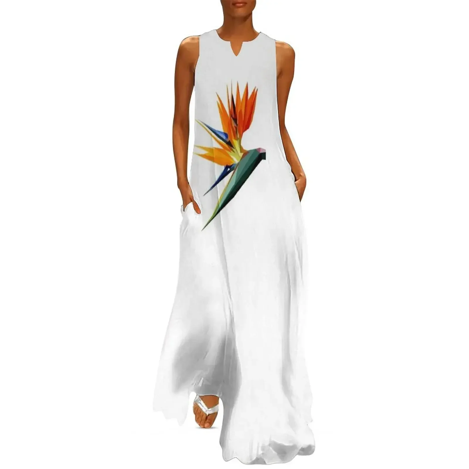 

Bird of paradise flower Long Dress womens dress Dress for girls summer woman 2025 trendy