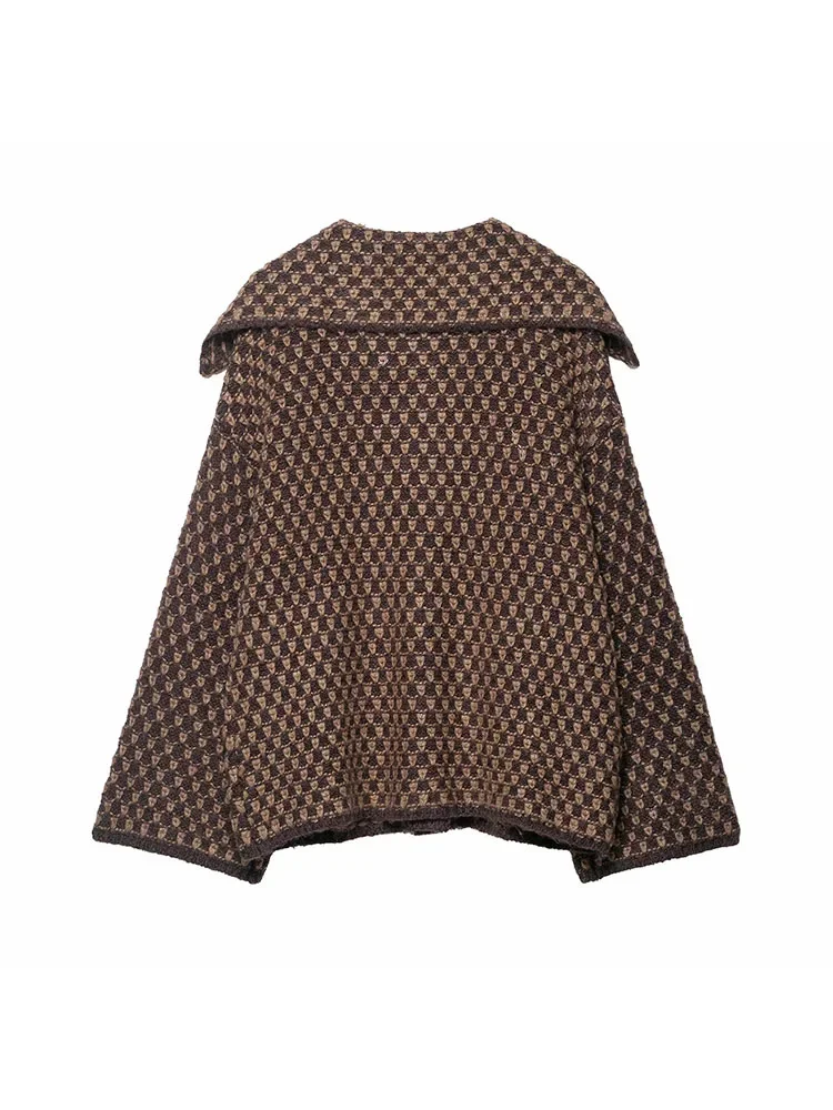 

New Sweater Cardigan Coat Women Fashion Casual Elegant Long Sleeve Knitted Tops Outerwears Pull FemmeWomen 2025 Autumn