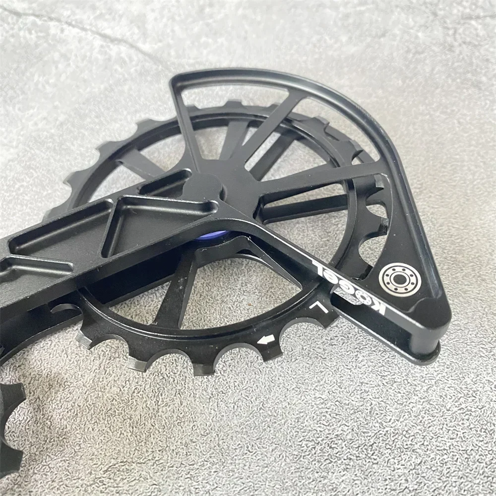 Kolossos Derailleur Pulley Wheel Oversized Bearing 82g for 105 ULTEGRA R9100 R8000 11s & Sram Red Force ETap AXS 12 Speed