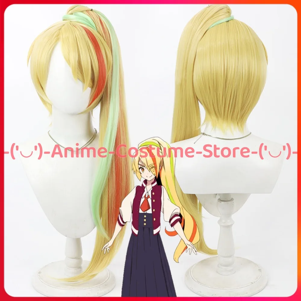 

Зомби Земля Сага Саган второй год Студент Никадо Саки Косплей Парик Конский хвост Аниме Игровой персонаж Хэллоуин Карнавальные вечерние парики