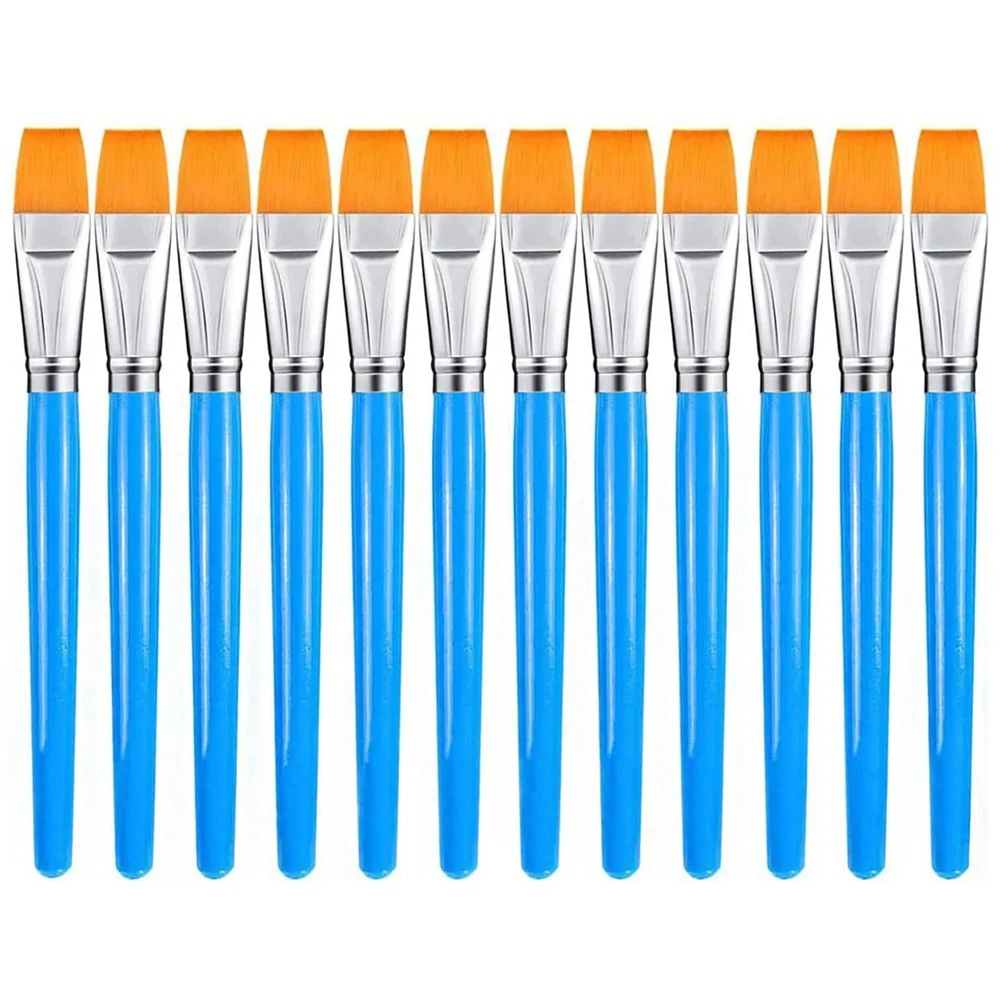 

12 шт., кисти для рисования акварелью и гуашью