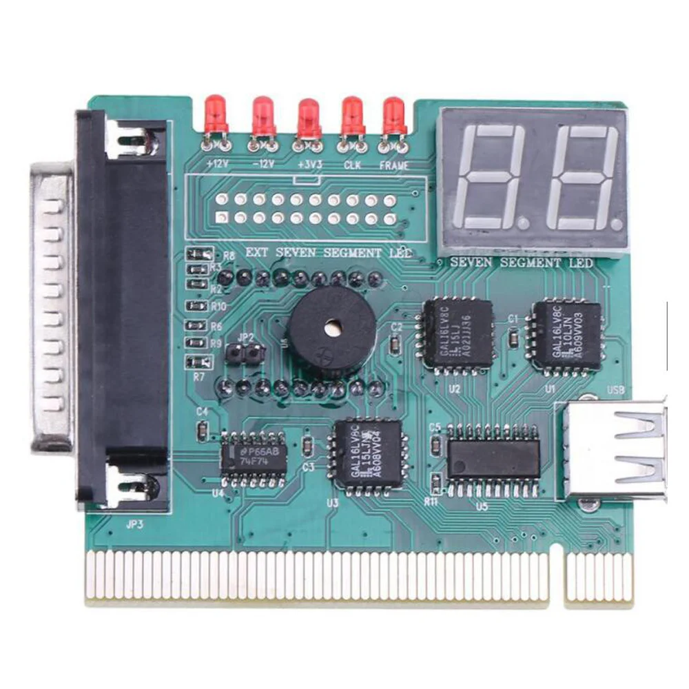 

Durable-Design USB Motherboard Diagnostic Analyzer with 2 Digit Error Code Display