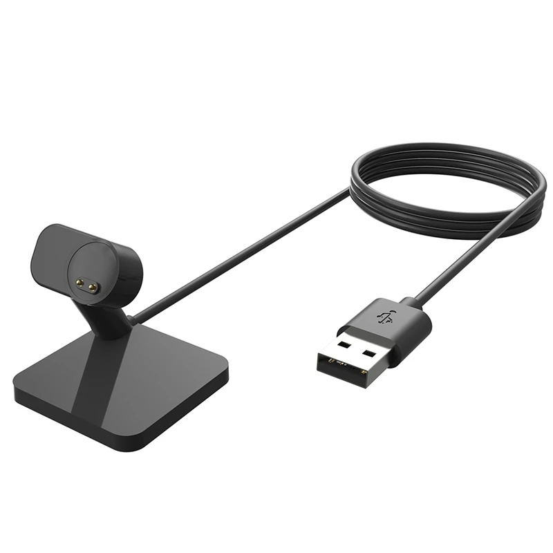 1 PCS USB Charger Base Smart Bracelet Charging Cable Base Replacement Accessories For Xiaomi Band 5 6 7 NFC Mi Band 7