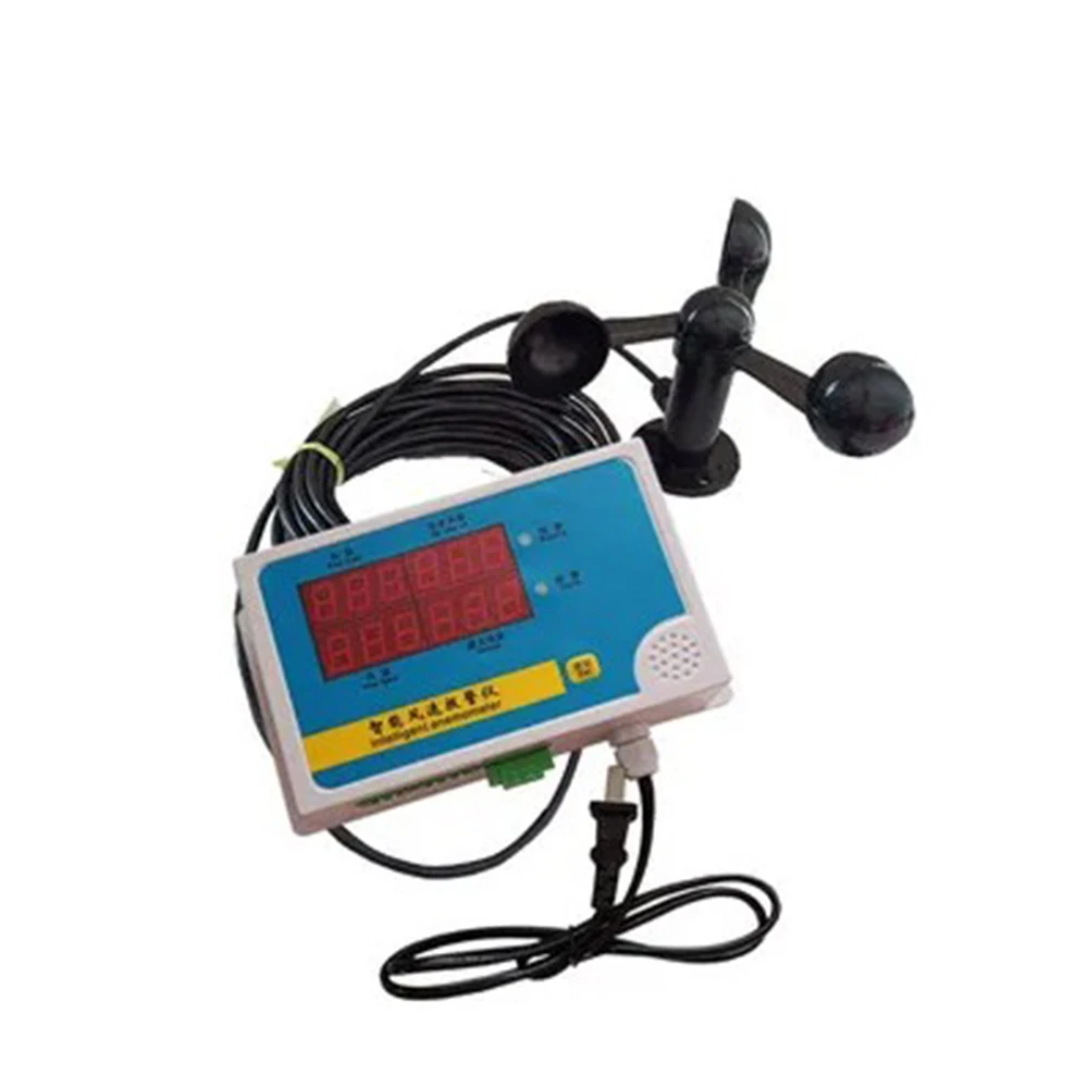 Tower crane anemometer, wind speed alarm device, intelligent wind speed alarm device, aluminum plastic fan blades