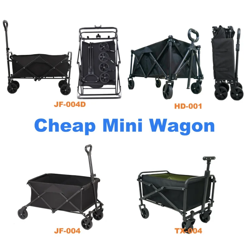 custom.Vagon Plegable Foldable Beach Picnic Heavy Duty Collapsible Folding Wagon Garden Cart Trolley Camping Cart