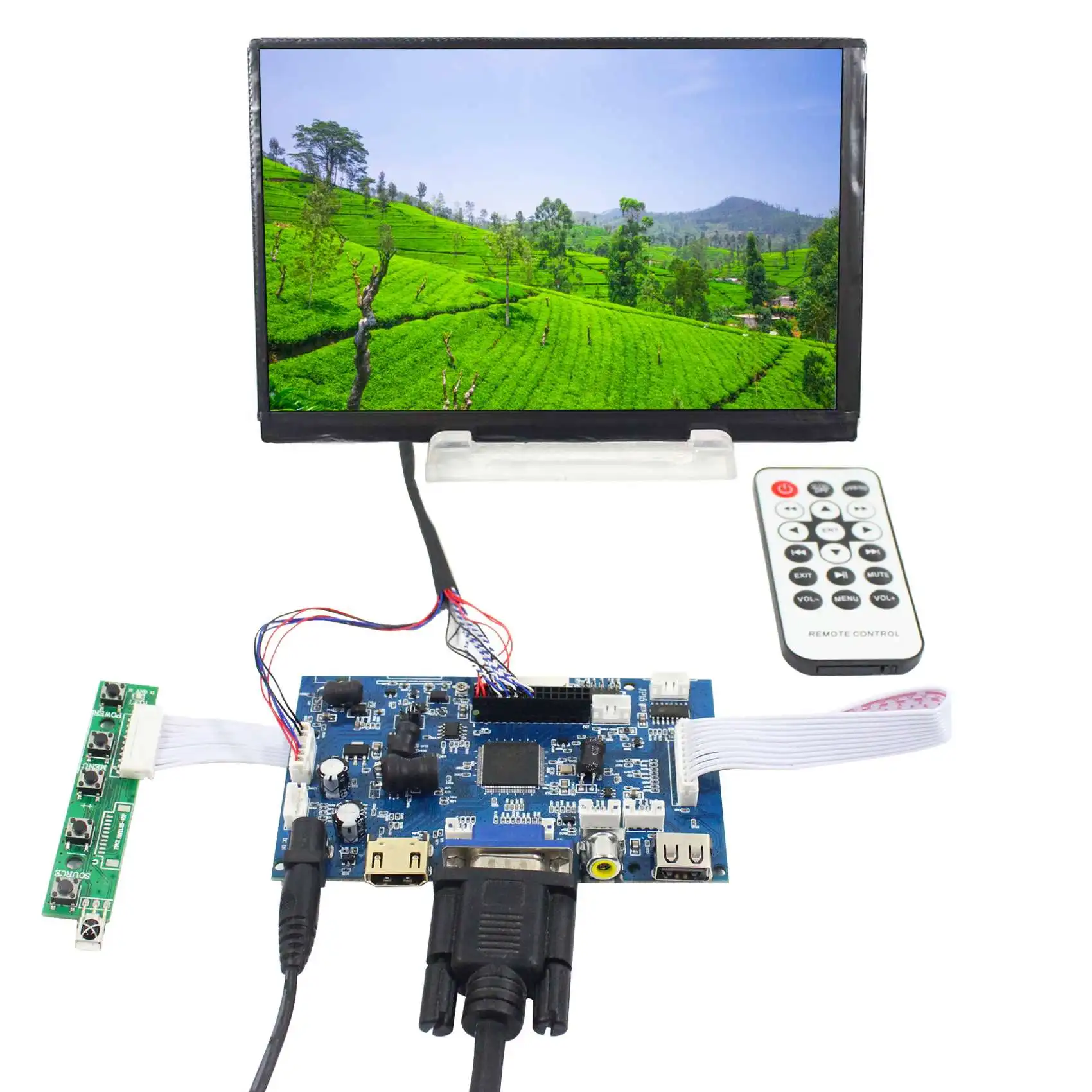 

HD MI Auto Brightness LCD Controller Board 7 in N070ICG-LD1 1280X800 LCD Screen