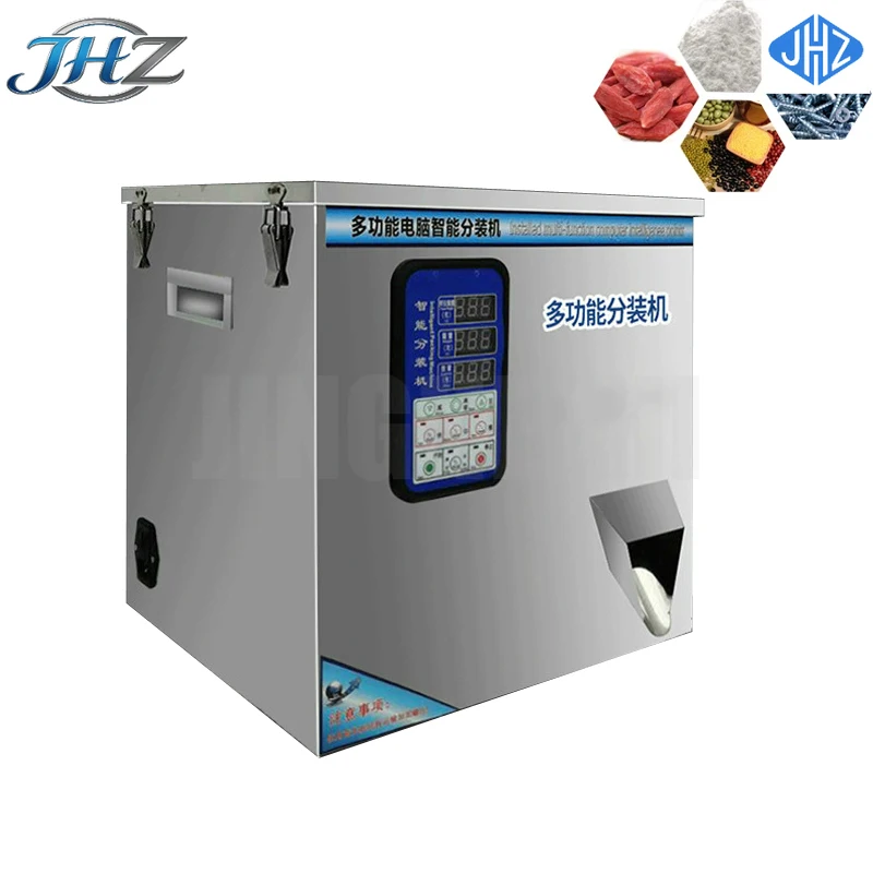 JHZ for Control Panel Spiral Racking Machine Tea Leaf Filler Powder Weighing and Filling Machine