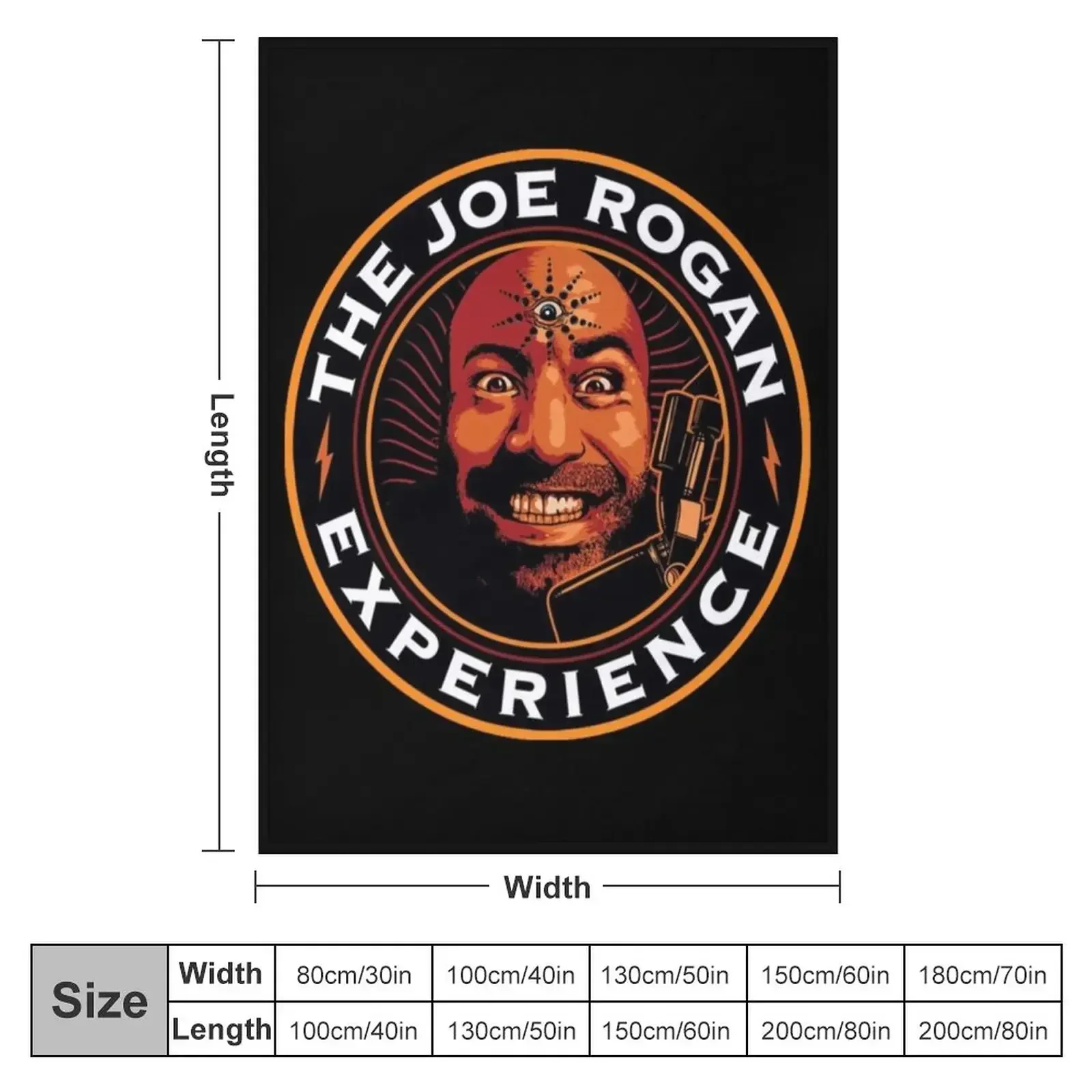 Joe rogan experience Throw Blanket Flannels warm winter For Sofa Thin Blankets For Sofas Blankets