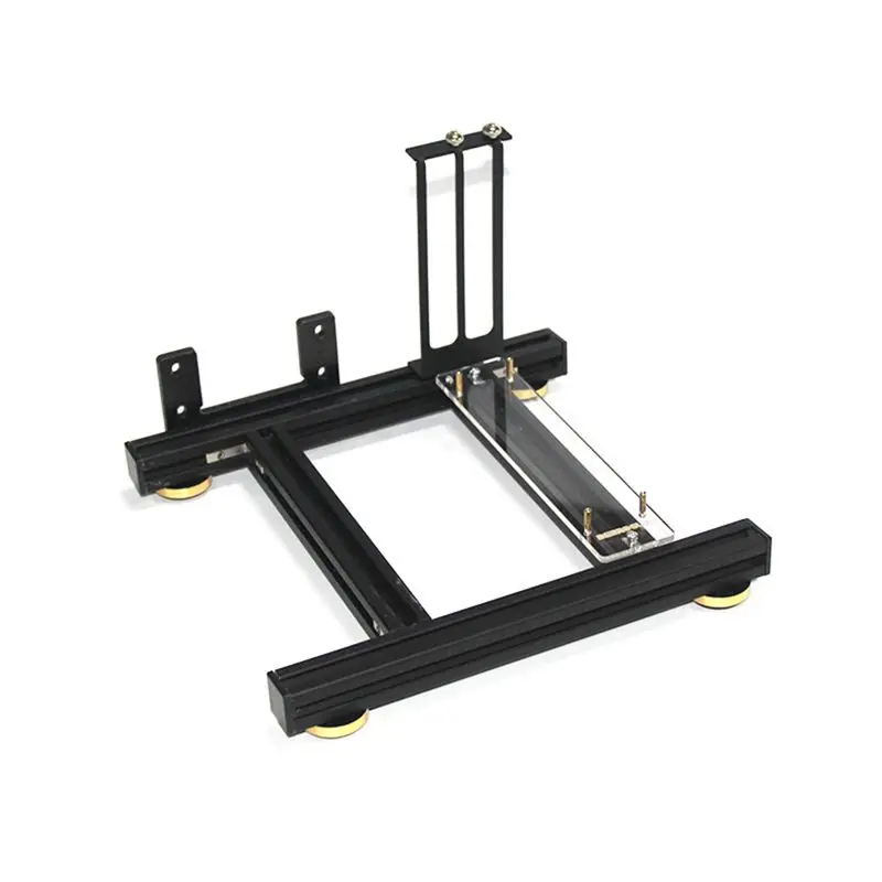 ABGN Upgrade GPU+PSU Holder DIY External Graphics Card Rack with Power Supply Base for ATX PSU Aluminum Support Dock