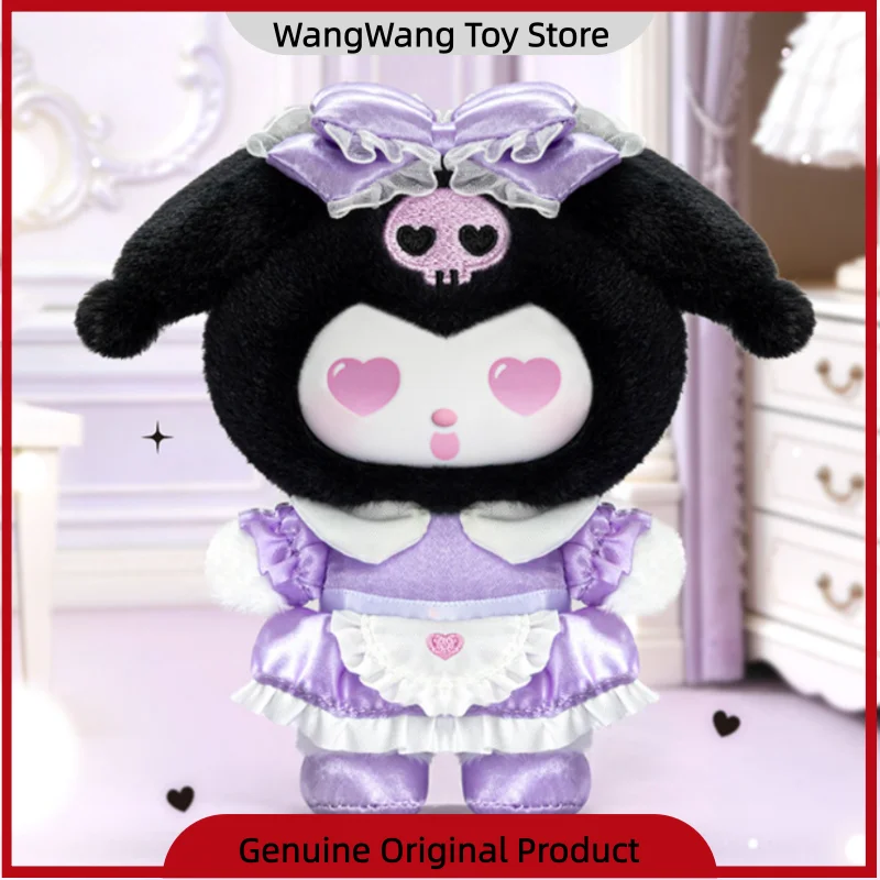 Original Sanrio Kuromi Dream Closet Series Blind Box Cute Vinyl Plush Bag Pendant Home Decor Ornaments Figure surprise Gifts view 4