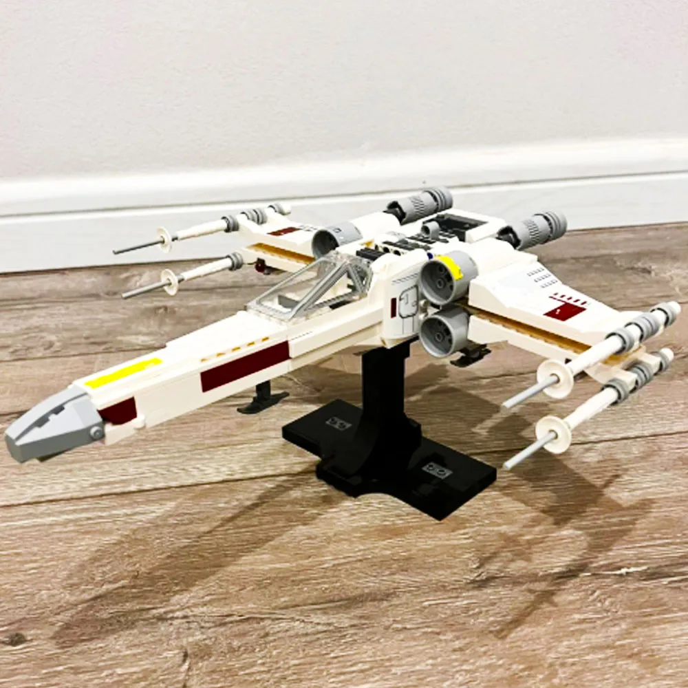 Galaxy-Space-battle X-Wings Naves Espaciais Militares StarFighters MOC-Naves Espaciais Modelo de Aeronaves de Batalha Blocos de Montar Presente para Meninos