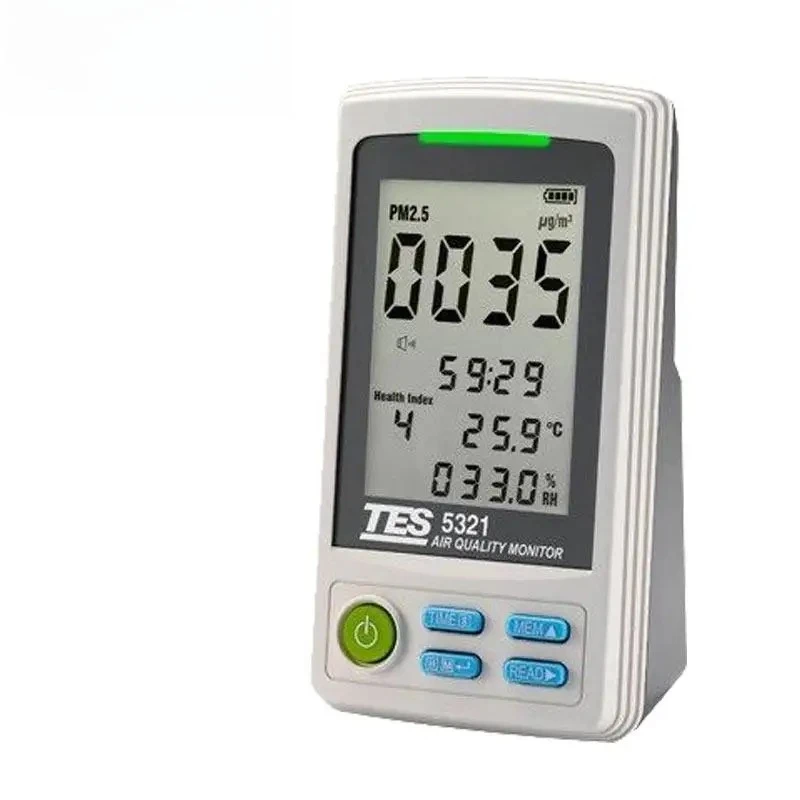 PM2.5 & Formaldehyde Test Meter TES-5321 Air Quality