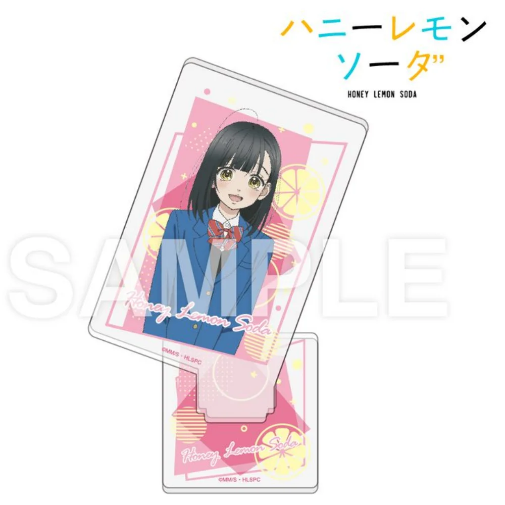Anime Honey Lemon Soda 10cm Acrylic Stand, Ishimori Uka, Mother's Day Decor for Desktop, Bookshelf and Anime keychain