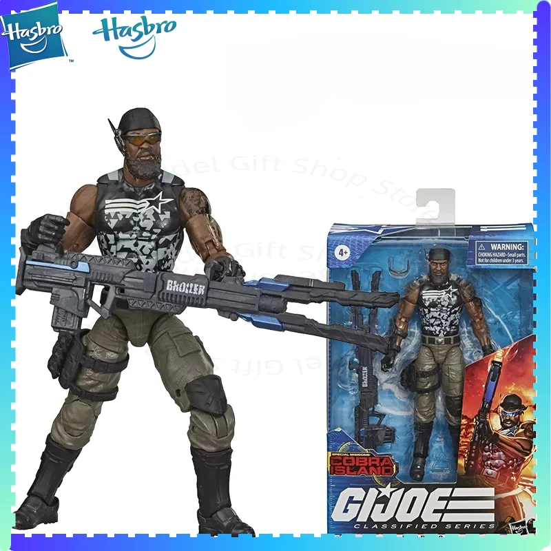 

Hasbro G.I.JOE Serie Clasificada Roadblock Cobra Island 16Cm Anime Original Figura De Acción Modelo Juguete Colección De Regalo