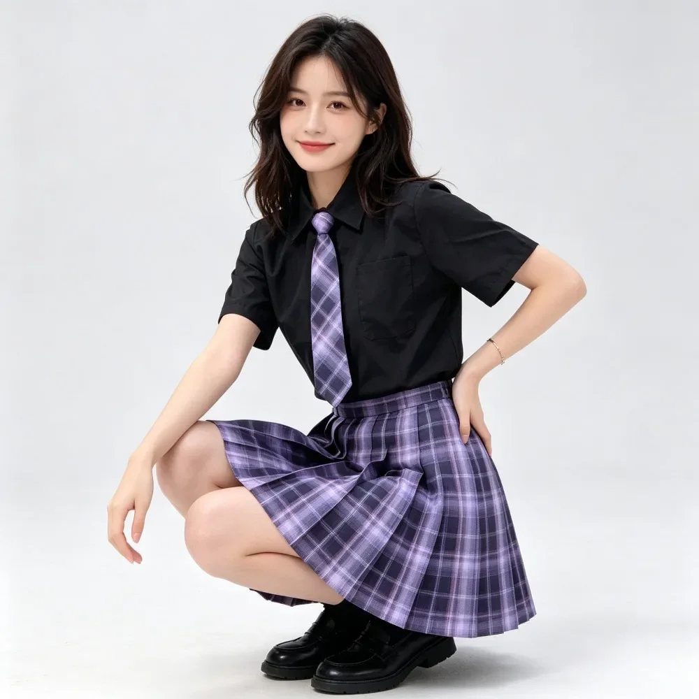 conjunto-de-saia-jk-xadrez-roxa-slim-fit-uniforme-classico-academico-para-alunas-roupa-versatil-para-campus-e-festa-de-cosplay-de-anime