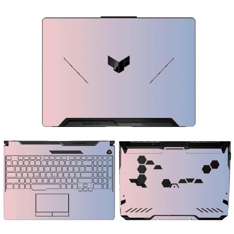 Imagem -03 - Skins de Notebook para Jogos Asus Tuf Fx506hm Fx706l Fx506lu Adesivo de Vinil Personalizado Fx506lh Fx506li Fx506iu