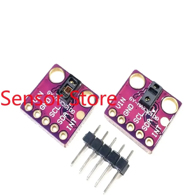 5PCS GY-MAX30100 GY-MAX30102 Heartbeat Heart Rate Pulse Oxygen Concentration Detection Sensor Module