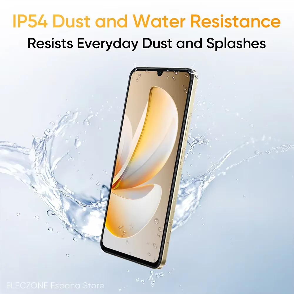 الإصدار العالمي للهاتف الذكي Realme Note 70T بشاشة 6.75 بوصة 90 هرتز وبطارية 6000 مللي أمبير في الساعة وكاميرا Al بدقة 13 ميجابكسل وشرائح ثماني النواة IP54