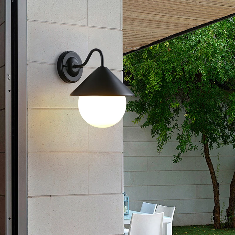 LED Outdoor Wall Lamp Waterproof And Moisture-proof Outdoor Wall Lamp Courtyard Corridor Staircase Bathroom Balcony Wall Lamp