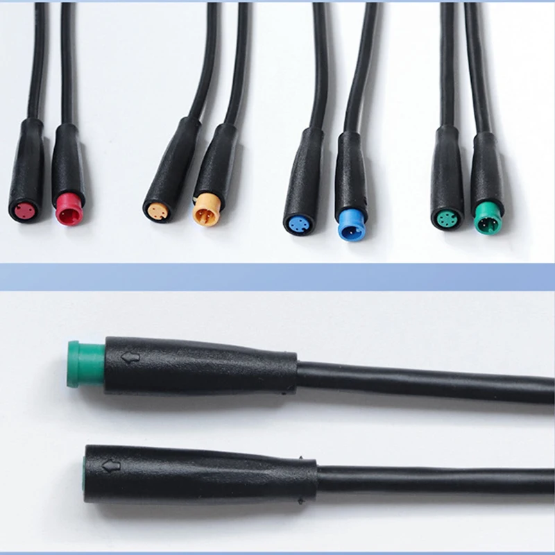 M6 Waterproof Cable, 2P 3P 4P 5-Core Aviation Connector, Male/Female LED Light Electric Vehicle Plug Waterproof Joint