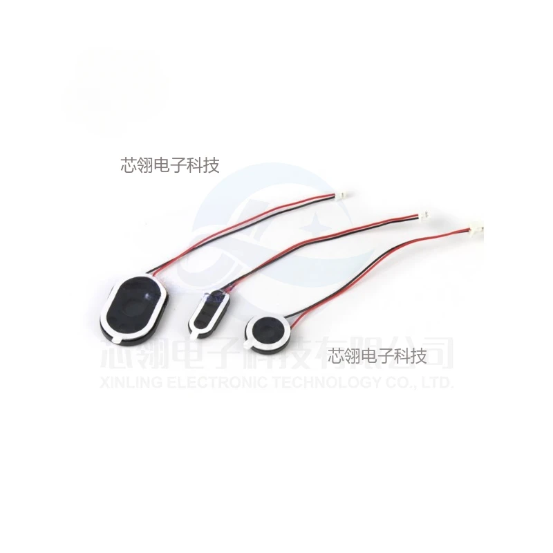 Circular loudspeaker 8R/1W trumpet 13mm/15mm/18mm/20mm diameter 2014/2030/2415