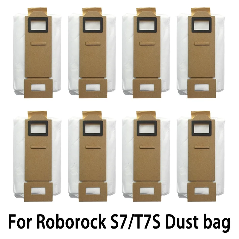 For Roborock S7 Dust bag Accessories T7S T7S Plus S7 Plus Garbage Bags Robot Replacement Vacuum Cleaner Bags Spare Parts
