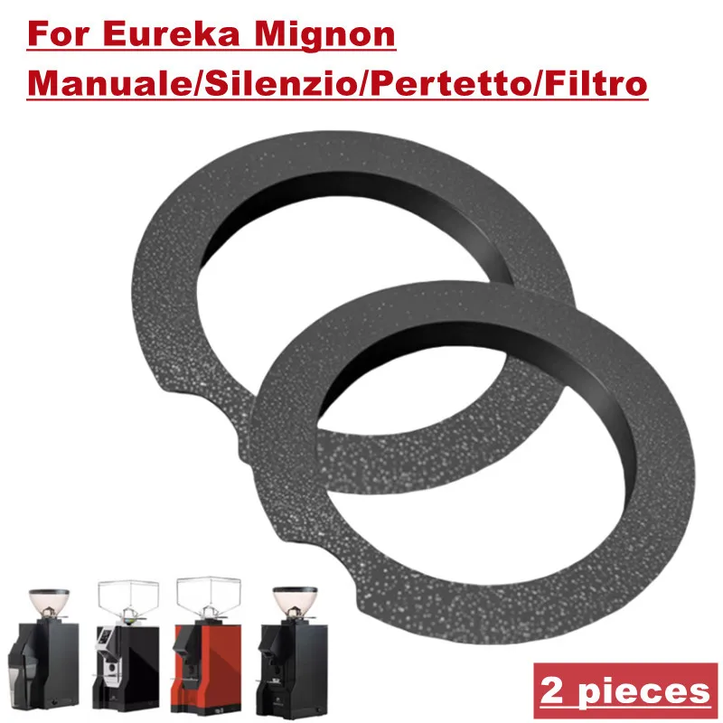 2pcs Anti-Clogging Ring for Eureka Mignon Manuale/Silenzio/Pertetto/Filtro Coffee Bean Grinder Burr Eureka Mignon Accessories