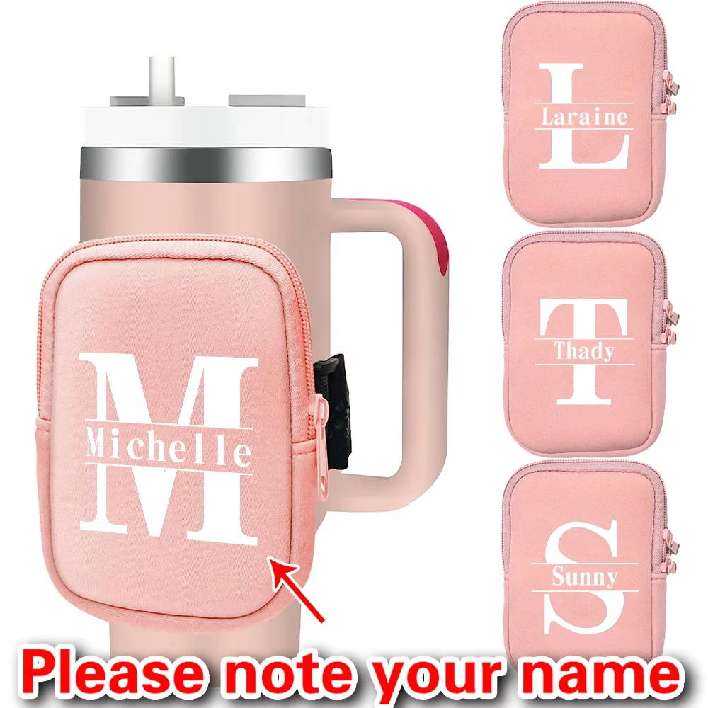 

Персонализированная портативная сумка для чашки воды на открытом воздухе, спортивные аксессуары для чайника, маленькие, удобные и модные.