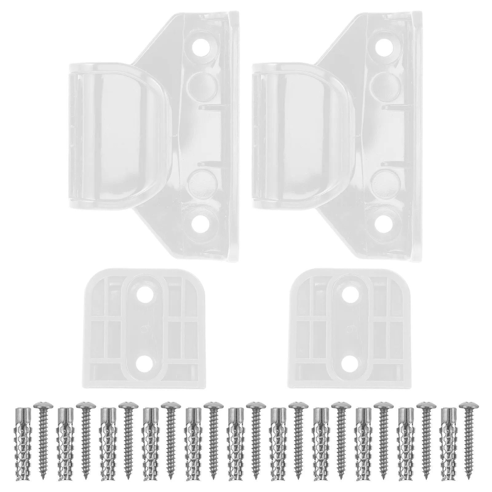 set-di-parti-per-cancello-di-sicurezza-retrattile-per-protezione-bambini-e-animali-kit-hardware-resistente-con-staffe-di-montaggio-e-chiusure-per-porte