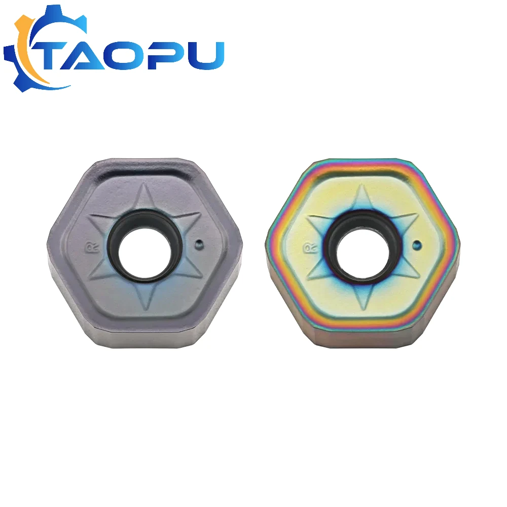 TAOPU Metal Lathe Tools HNGX0906ANSN-R BUA610 BUA920 Fast Feed Milling Insert Cutters Carbide Insert Processing Steel