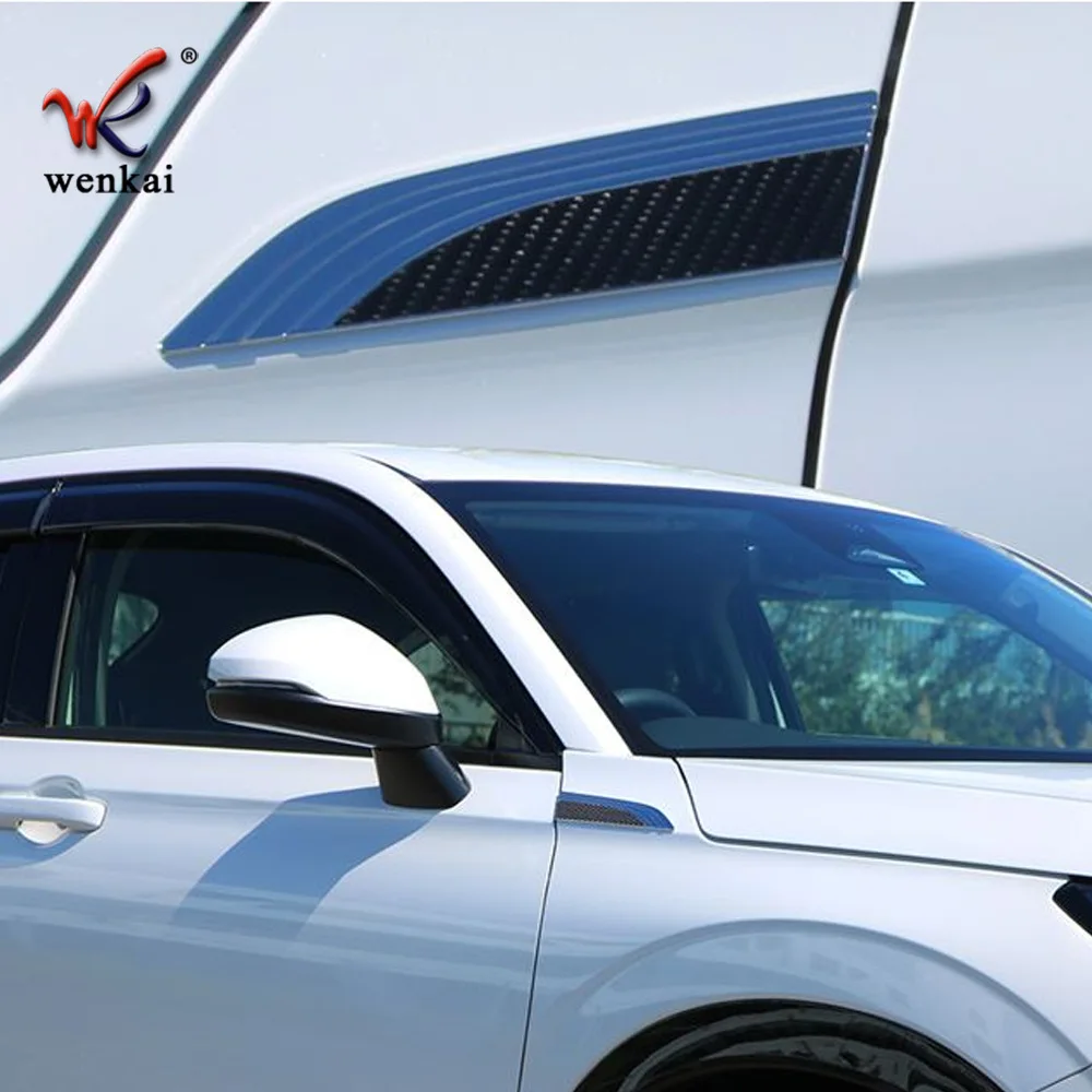 

Car Side Vent Fender Spoiler Side Air Flow Wing Fender Cover Trim For Honda HRV HR-V Vezel 2021 2022