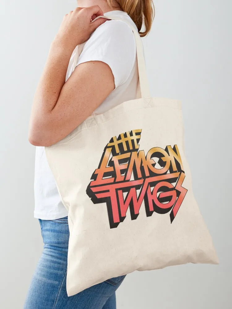 Lemon Twigs Logo Classic T-Shirt Tote Bag shopping trolley bag tote bag screen Canvas Tote