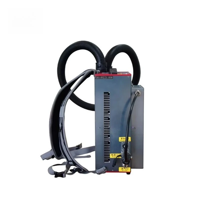 Deposit Price Small Backpack Type Fiber Laser Pulse  Handheld Laser Cleaning Machine Laser Rust Removal Machine for Pipe Tube