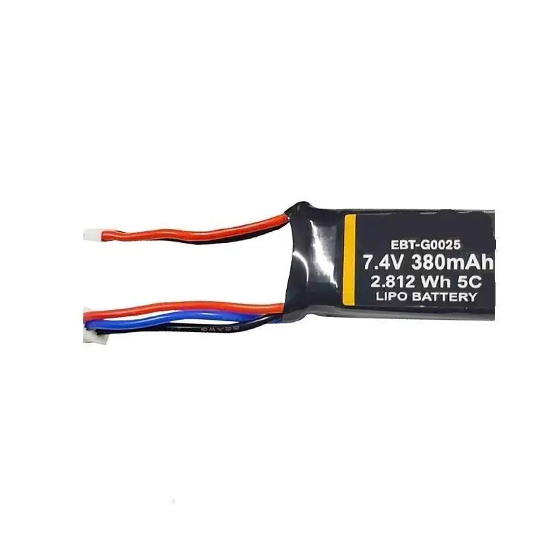 7.4V 380mAh/ 900mAh 5C Lipo Battery RC Spare Parts Compatible with FMS 2S FCX18 FCX24M K5 Camel Crawler Car