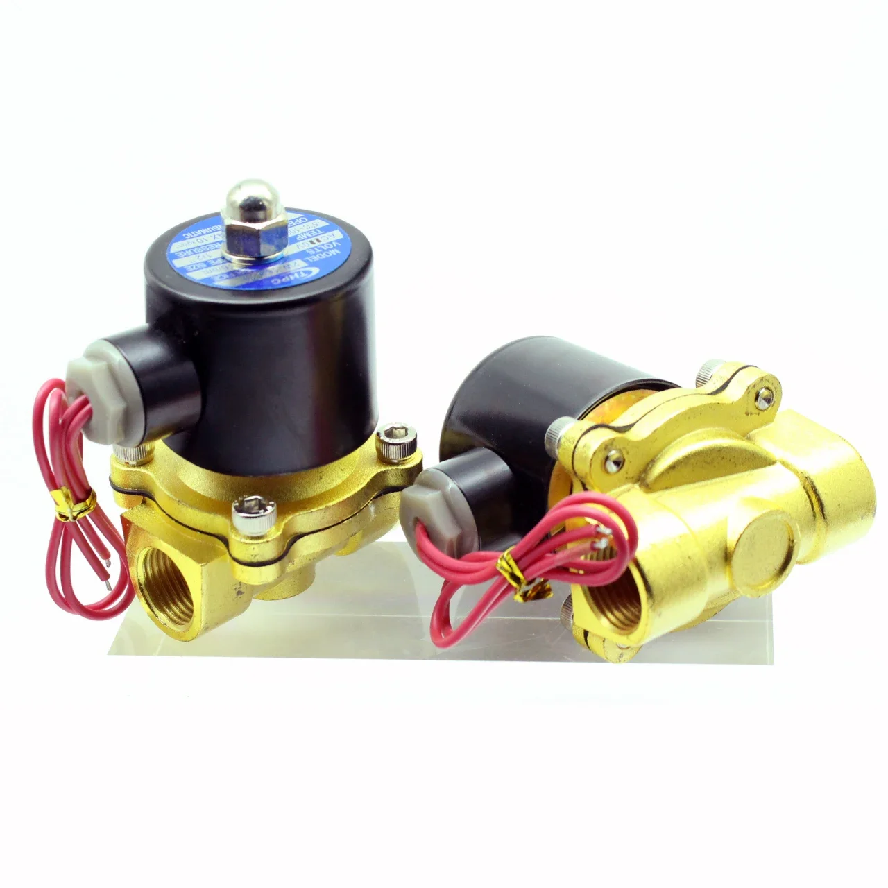 

2W Electric Solenoid Valve 1/4"; 3/8"; 1/2"; 3/4"; 1"; Normally Closed Pneumatic for Water Oil Air 12V 24V 220V 110V