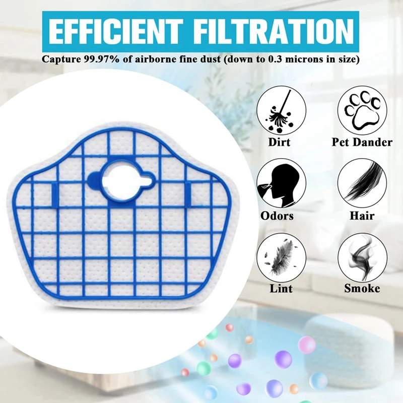 4ชิ้นชุดอุปกรณ์อะไหล่สำหรับ FC8013 FC8774 FC8772 FC8776เครื่องดูดฝุ่นแปรงกรองหน้าจอด้านข้าง